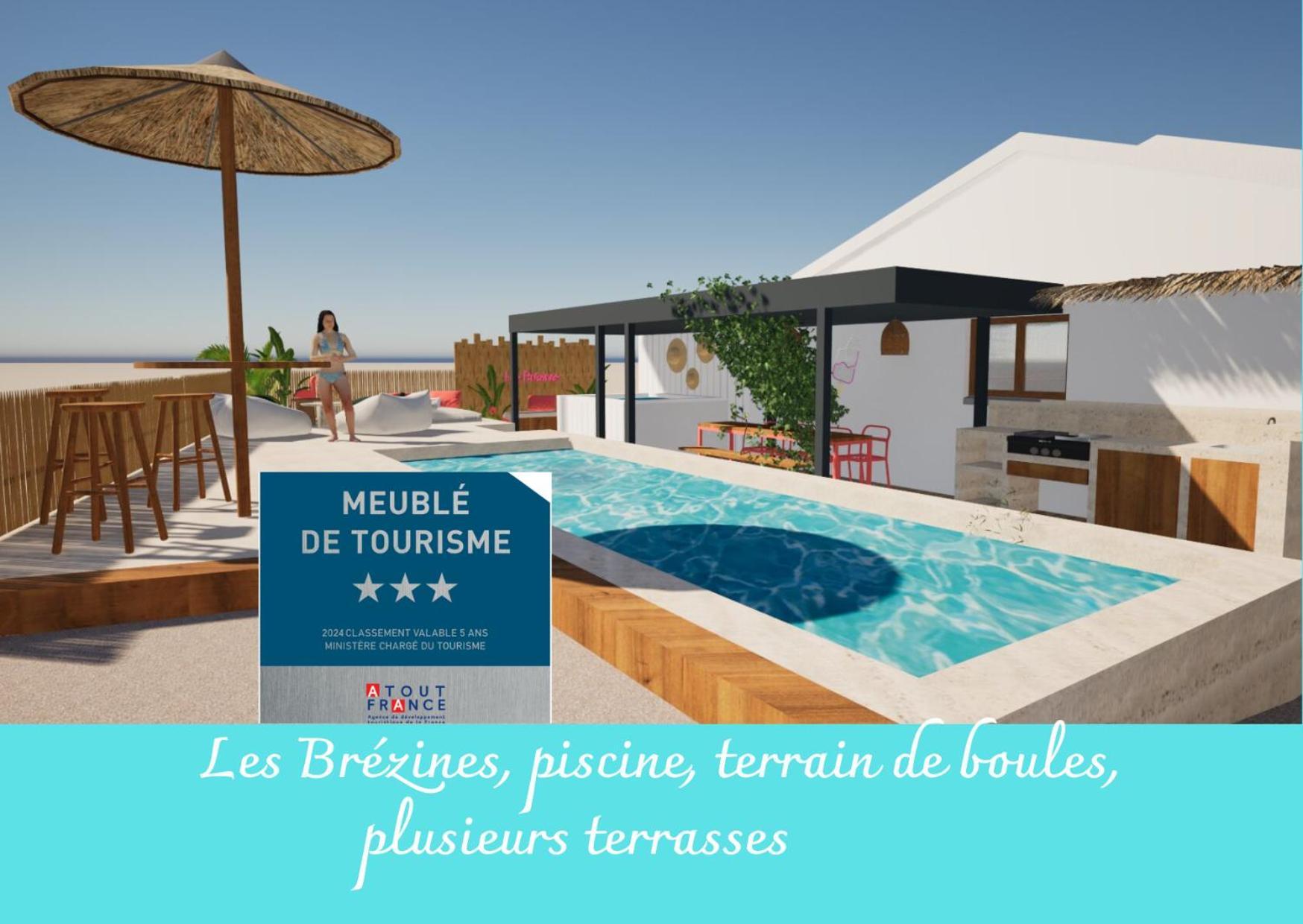 Les Brezines - Maison Clim Terrasse Piscine Au Coeur De Mus Maisoncarreeconciergerie ภายนอก รูปภาพ